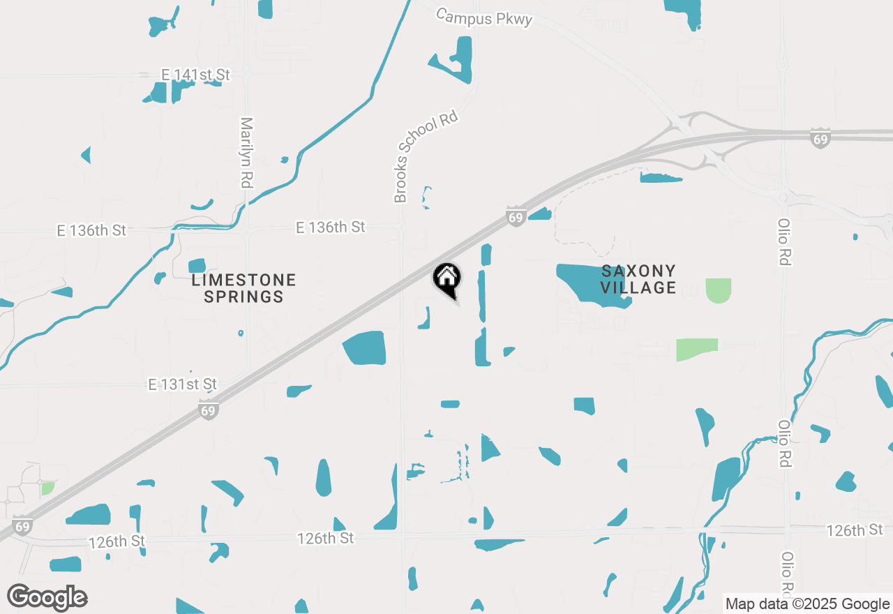 Map of 12640 Justice Crossing, Fishers, IN 46037
