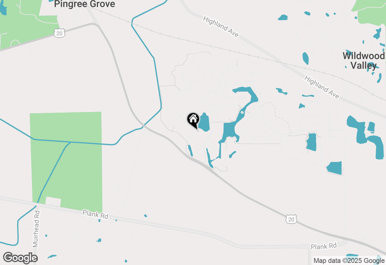 Map of 3660 Broadleaf Avenue, Elgin, IL 60124