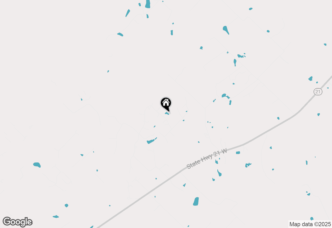 Map of 334 Travis Rd, Paige, TX 78659