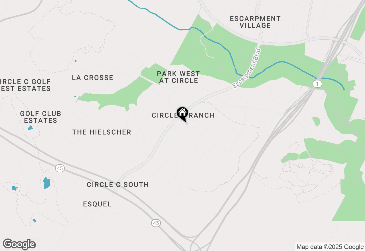 Map of 10807 Pinkney Ln, Austin, TX 78739