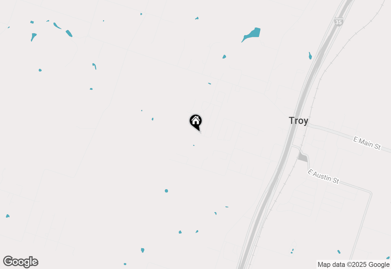 Map of 3001 Edna Lane, Troy, TX 76579