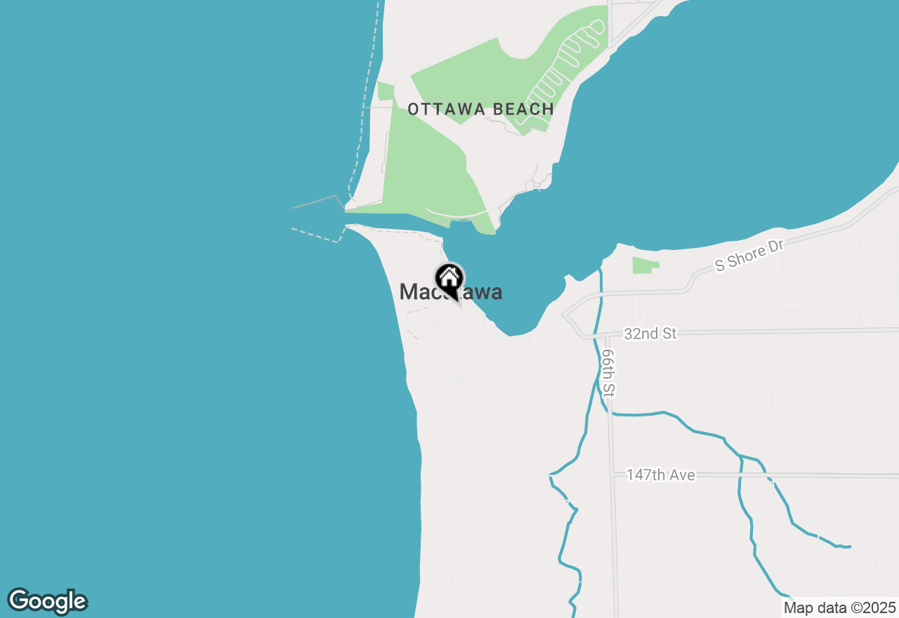 Map of 2380 Sunset Walk, Macatawa, MI 49434