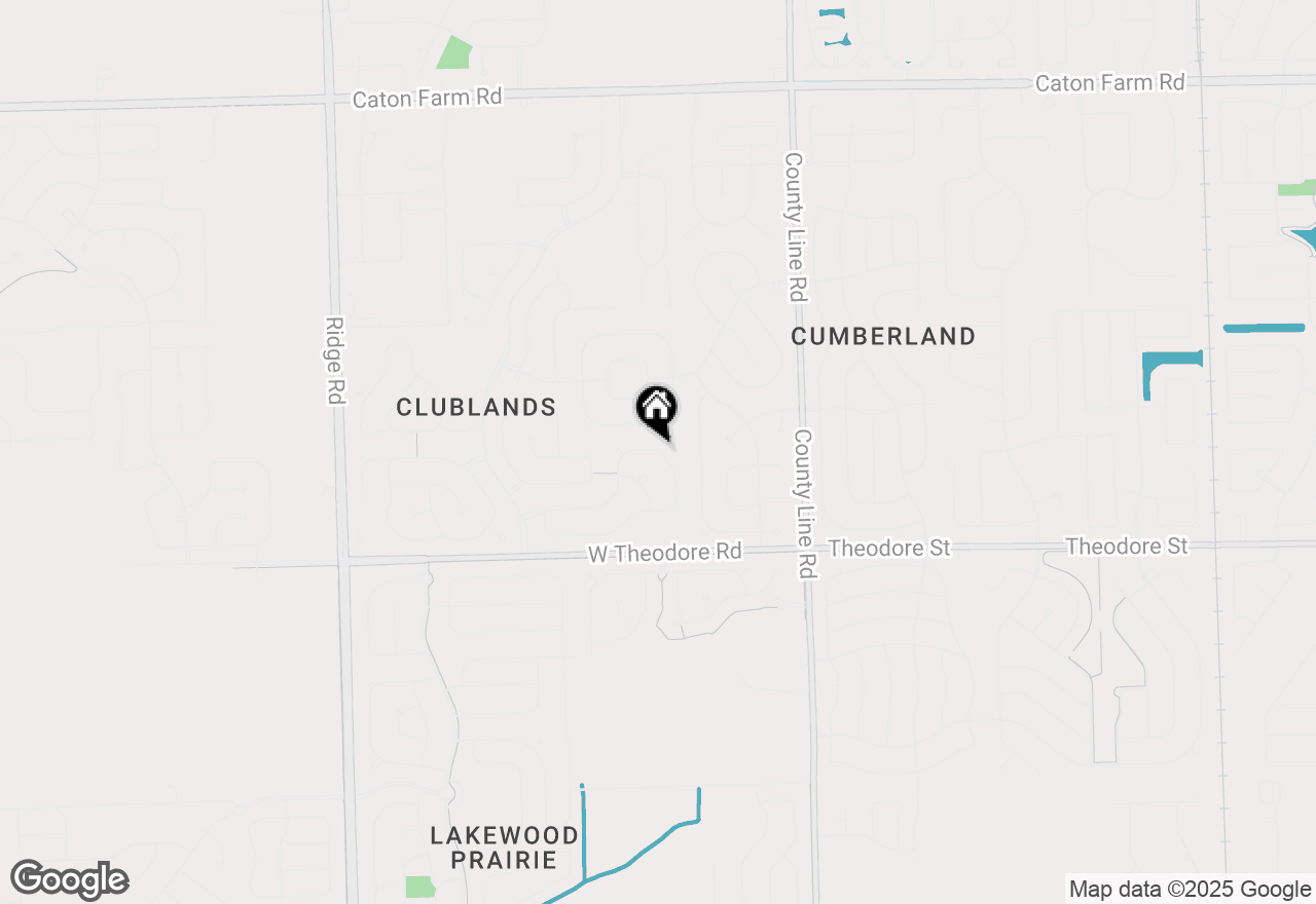 Map of 7309 Fordham Lane, Plainfield, IL 60586