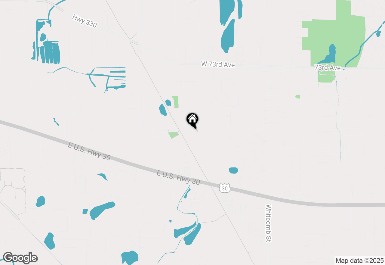 Map of 4925 Oriole Avenue, Schererville, IN 46375