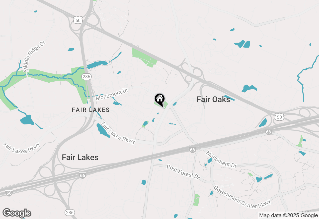 Map of 12229 Fairfield House Drive #206, Fairfax, VA 22033