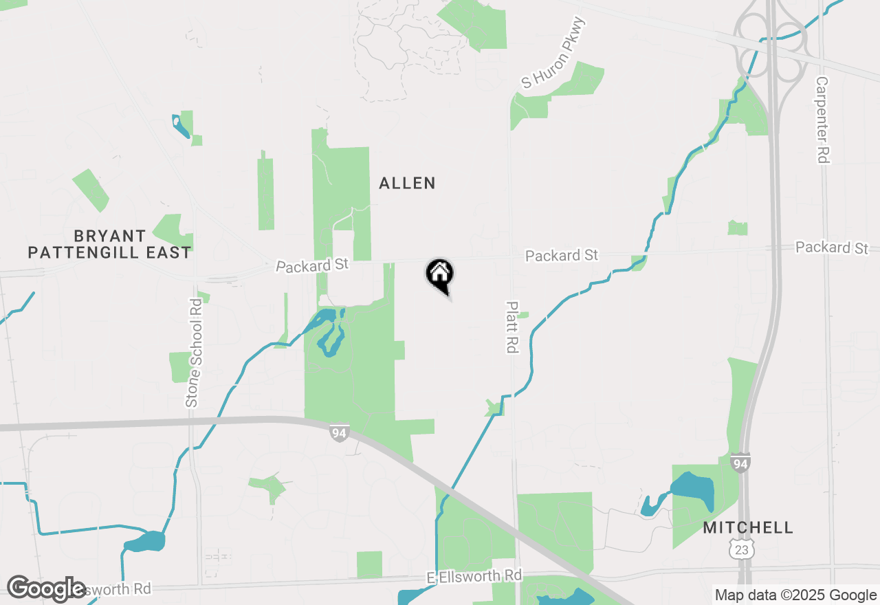 Map of 3141 Mc Comb Street, Ann Arbor, MI 48108