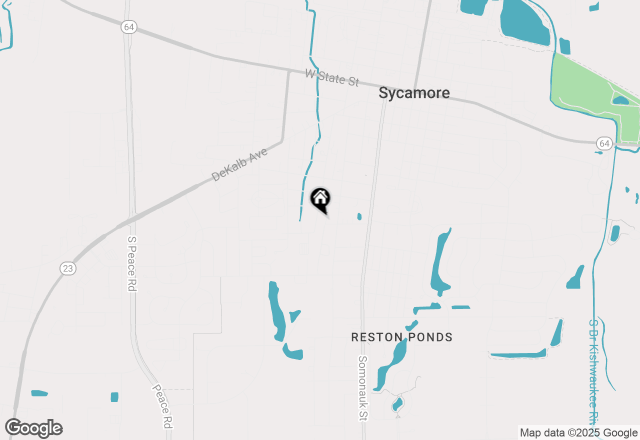 Map of 660 South Avenue, Sycamore, IL 60178