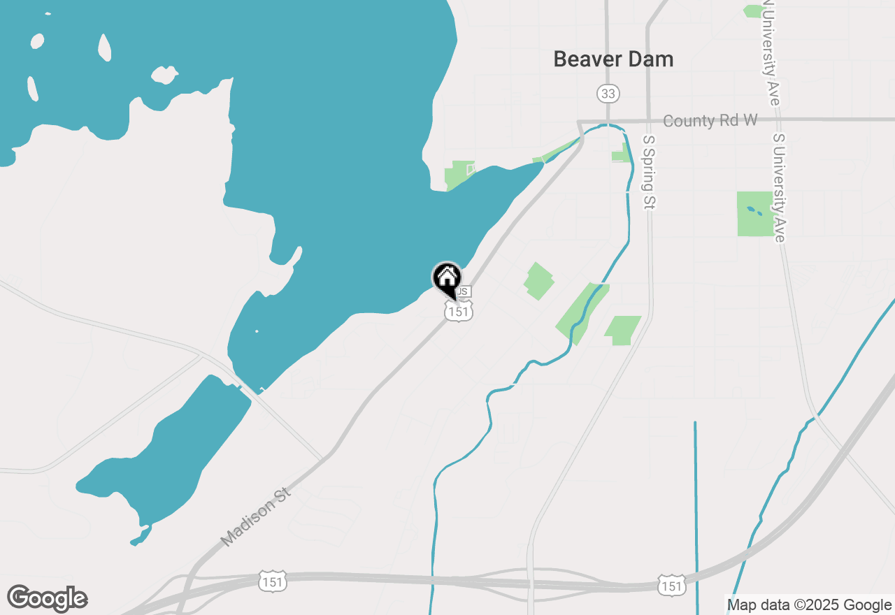 Map of 820 Madison Street, Beaver Dam, WI 53916