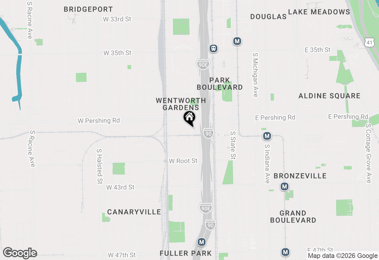 Map of 3938 S Wells Street #2, Chicago, IL 60609