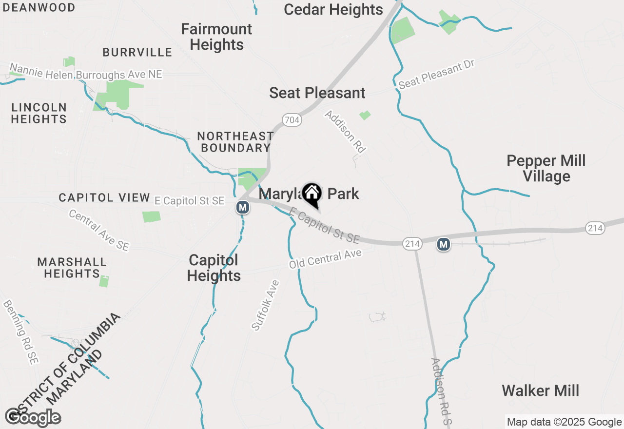 Map of 5801 Crown Street, Capitol Heights, MD 20743