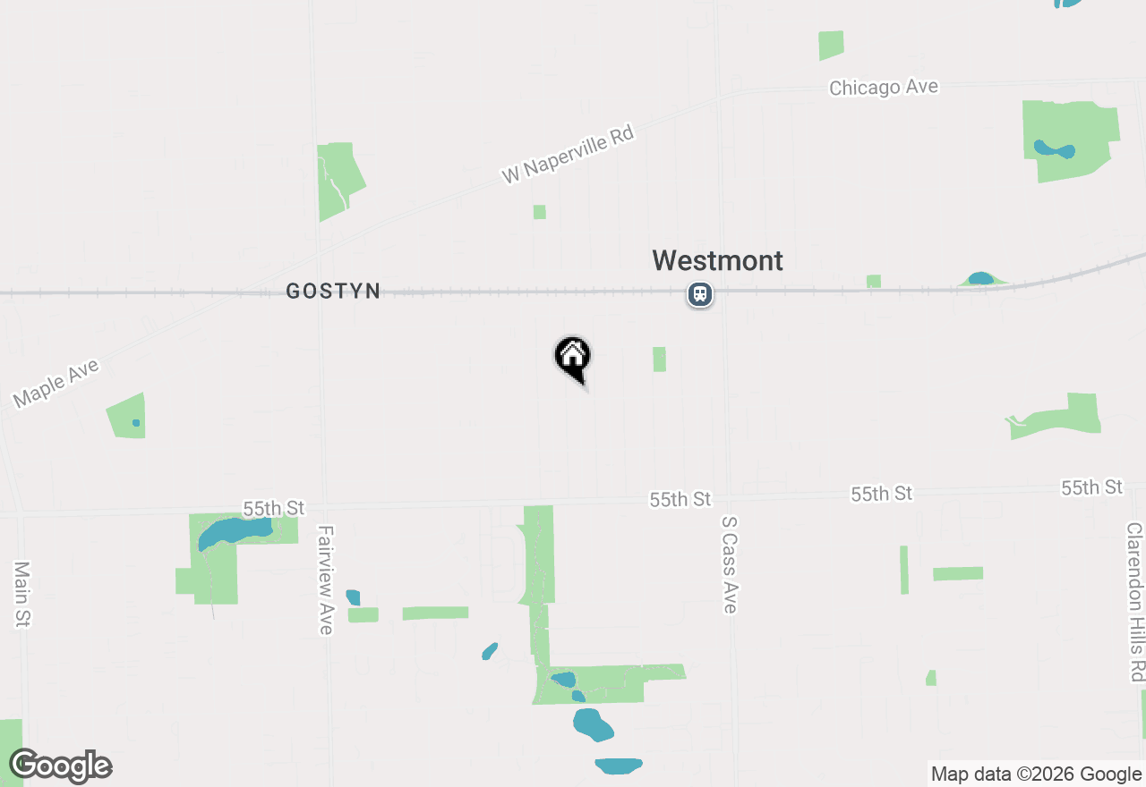 Map of 140 S Hudson Street, Westmont, IL 60559