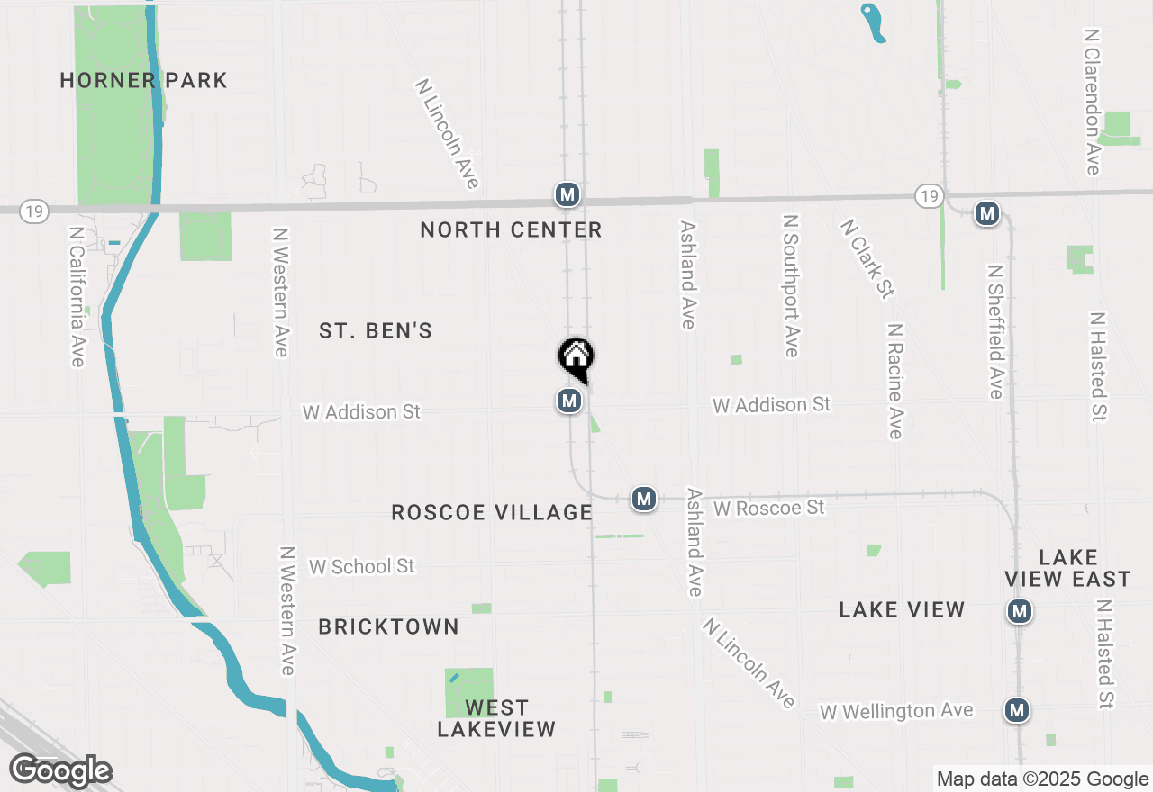 Map of 3616 N Lincoln Avenue, Chicago, IL 60613