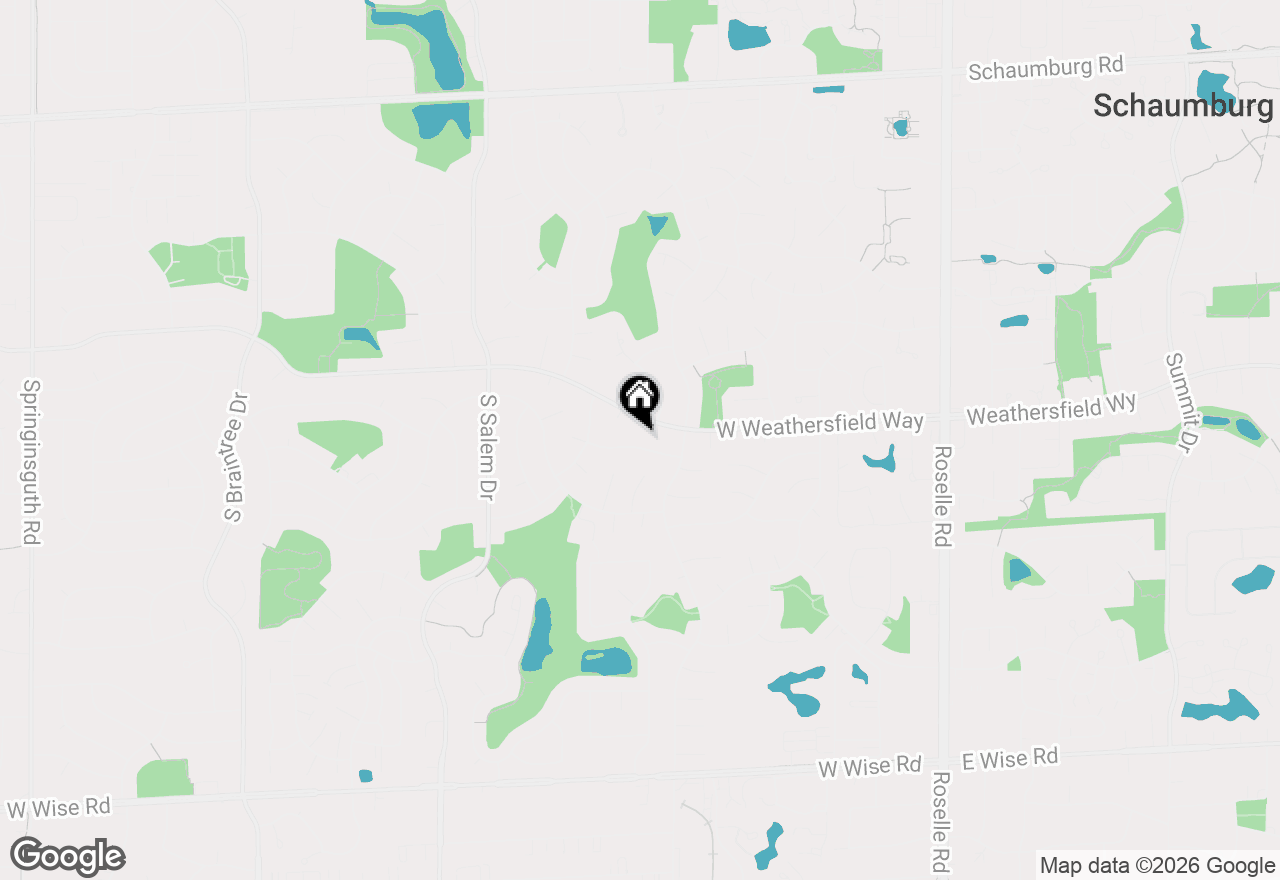 Map of 516 Janine Lane, Schaumburg, IL 60193