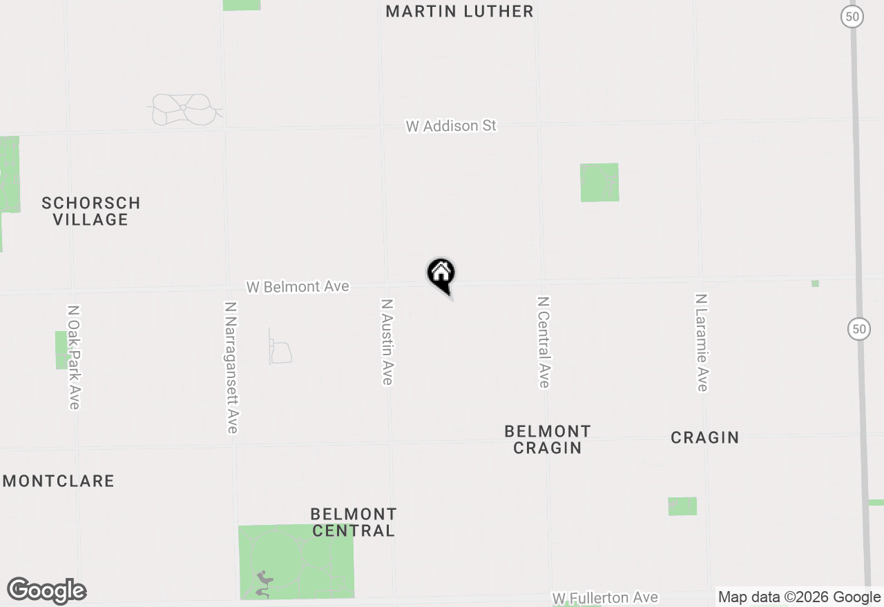 Map of 3130 N Monitor Avenue, Chicago, IL 60634