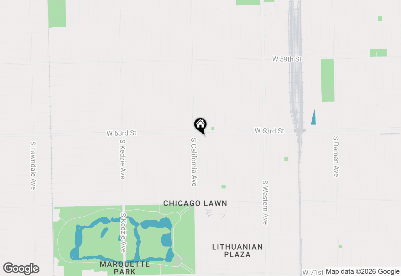 Map of 6318 S Fairfield Avenue, Chicago, IL 60629
