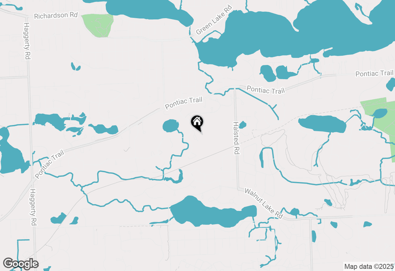 Map of 6760 Oyster Cove, West Bloomfield, MI 48323