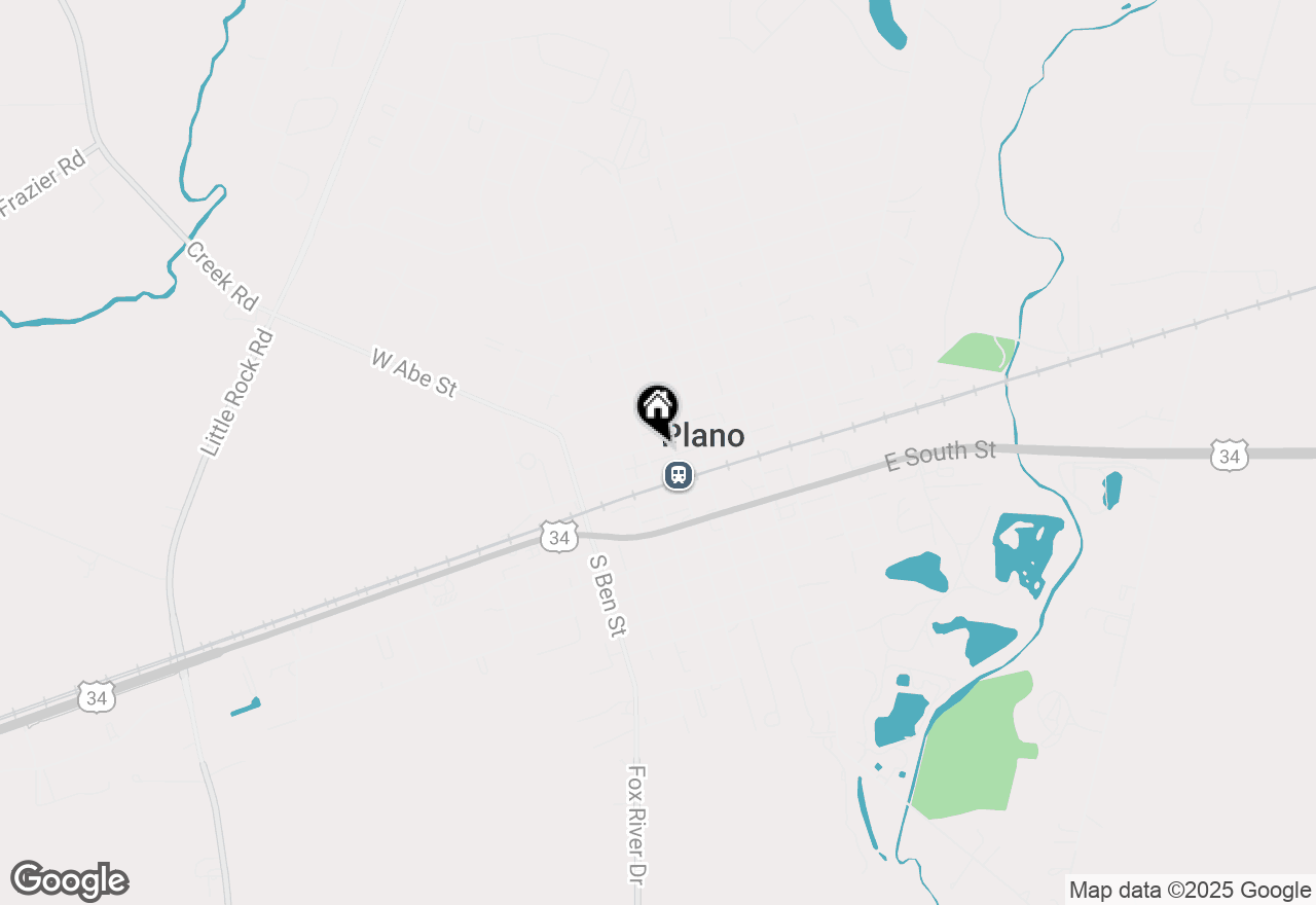 Map of 111 W North Street, Plano, IL 60545