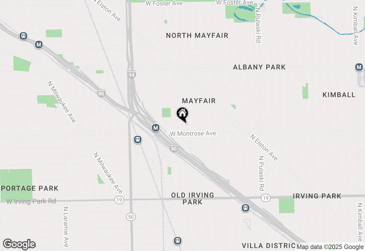 Map of 4427 N Kenneth Avenue, Chicago, IL 60630