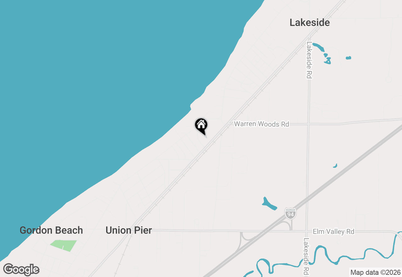 Map of 15577 Victor Road #4, Union Pier, MI 49129