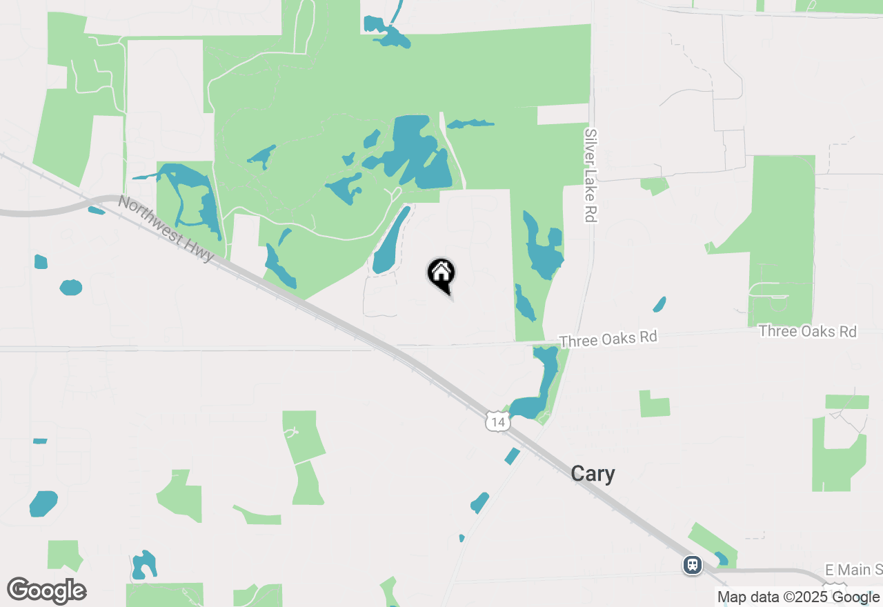 Map of 74 Timber Terrace, Cary, IL 60013