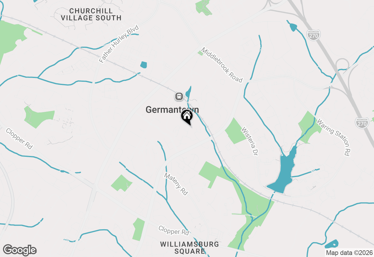 Map of 56 Cherry Bend Court, Germantown, MD 20874