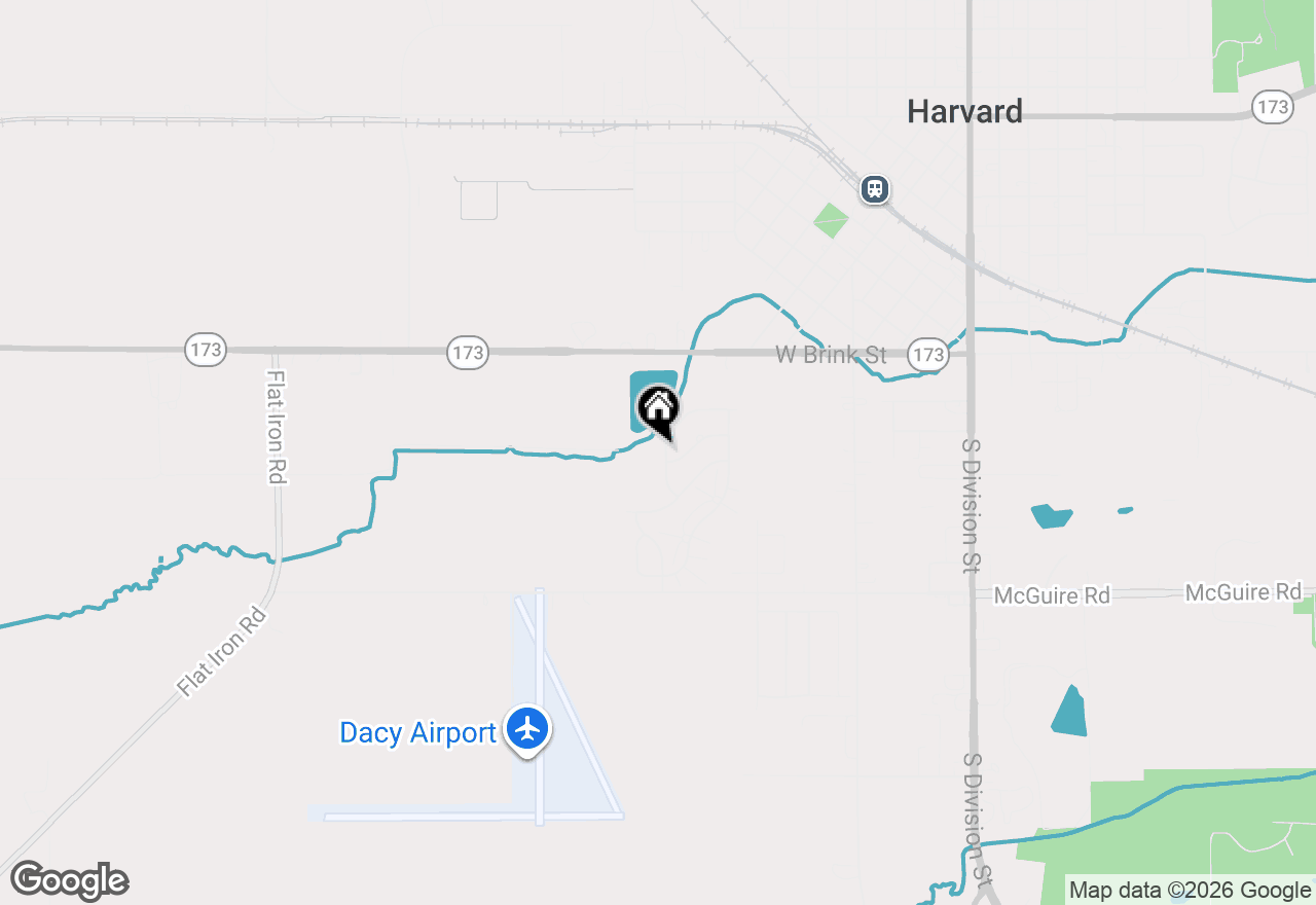 Map of 819 Casey Lane, Harvard, IL 60033