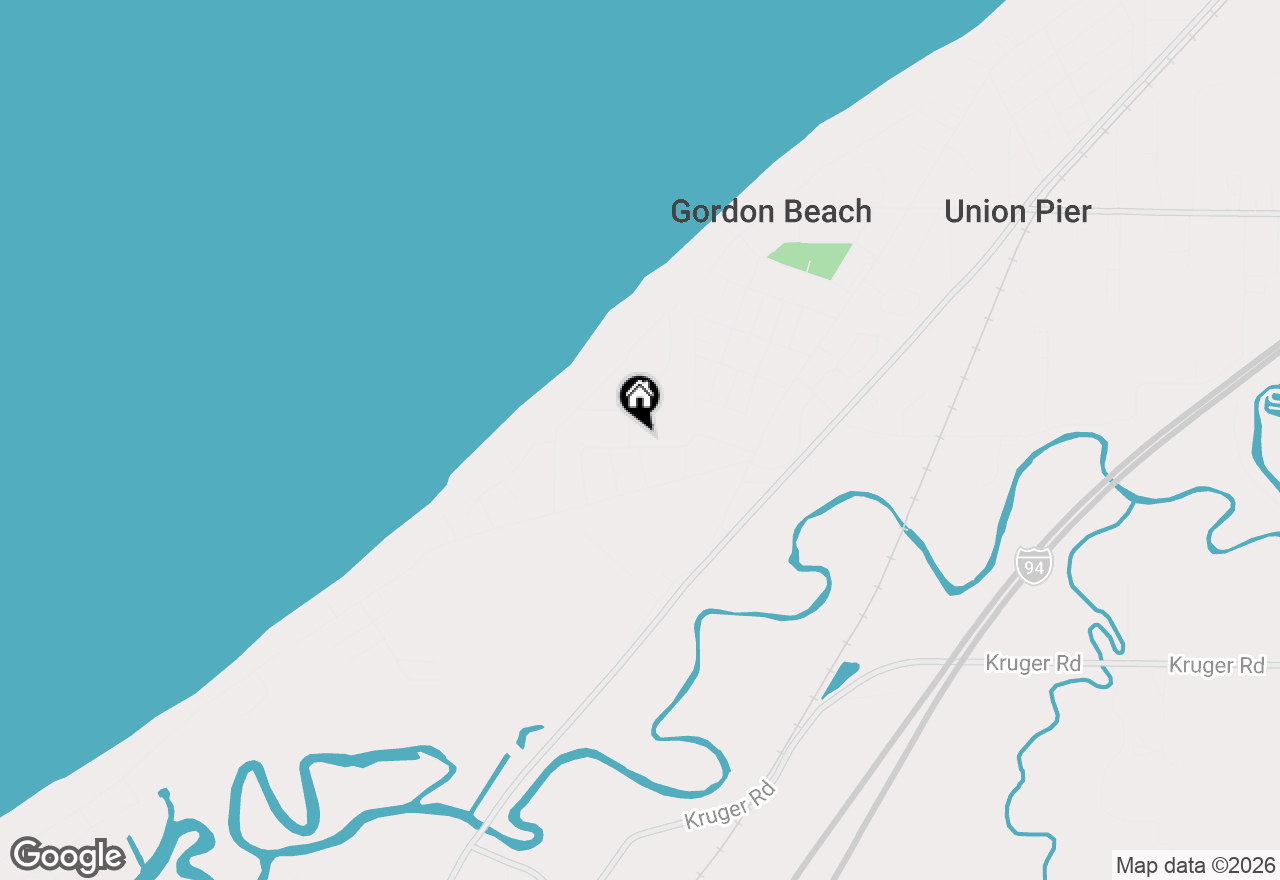 Map of 10575 Kissman Drive, Union Pier, MI 49129