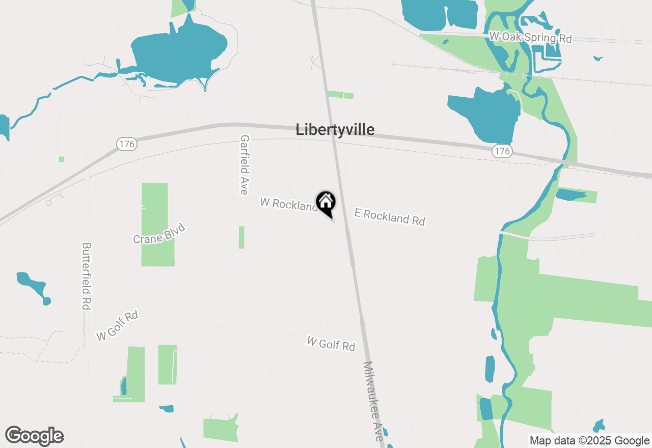 Map of 144 W Austin Avenue, Libertyville, IL 60048