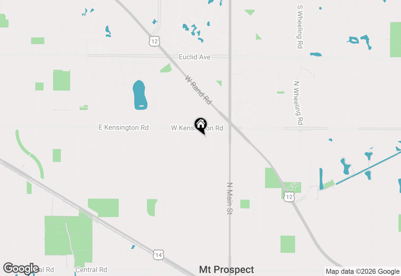 Map of 708 N Russel Street, Mount Prospect, IL 60056