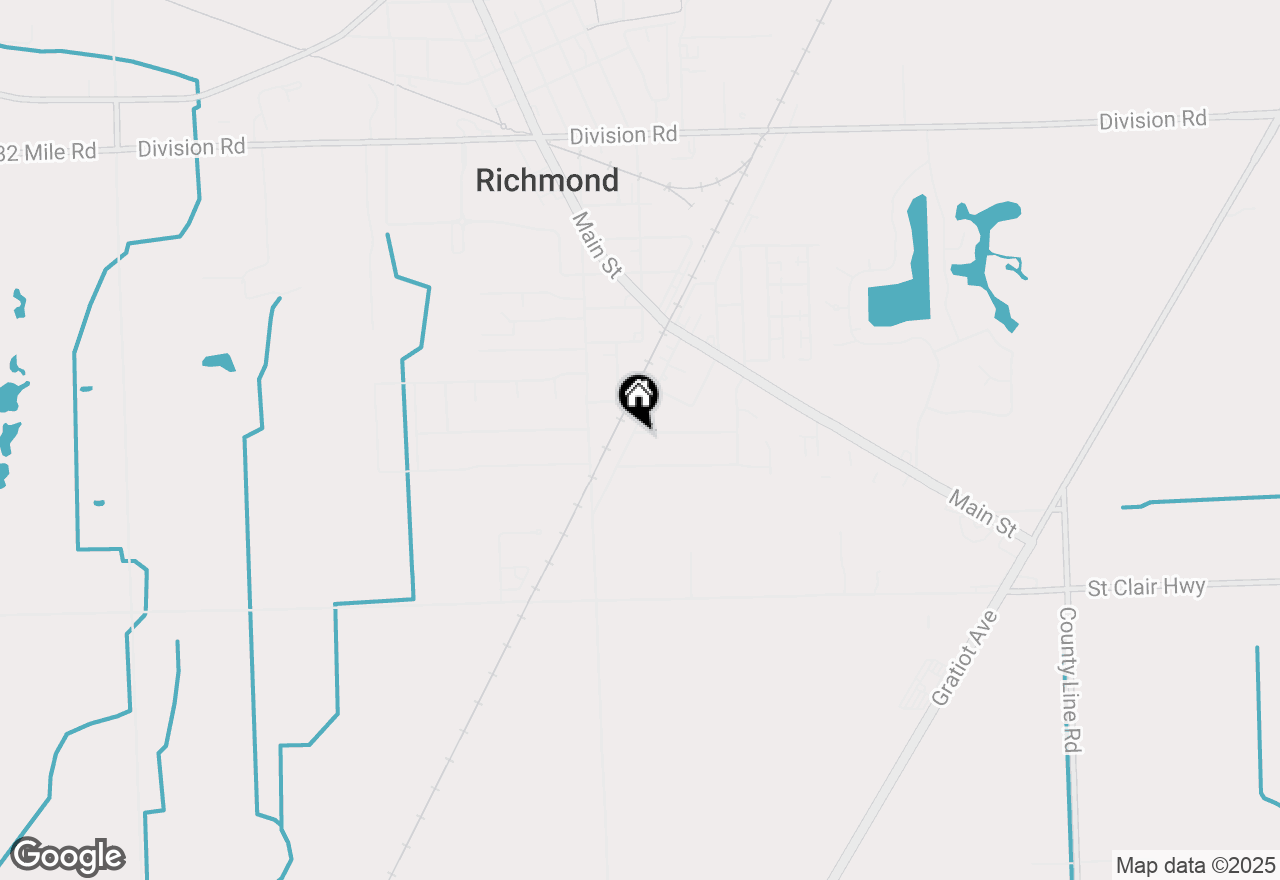 Map of 67680 Gleason Street, Richmond, MI 48062