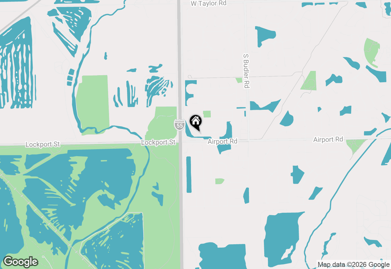 Map of 2069 Wedgewood Circle, Romeoville, IL 60446