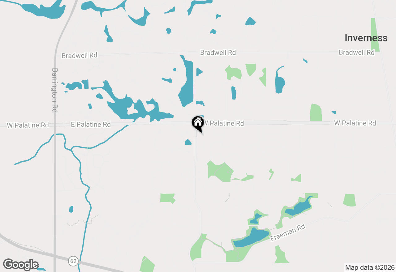 Map of 4721 Huntington Boulevard, Hoffman Estates, IL 60192