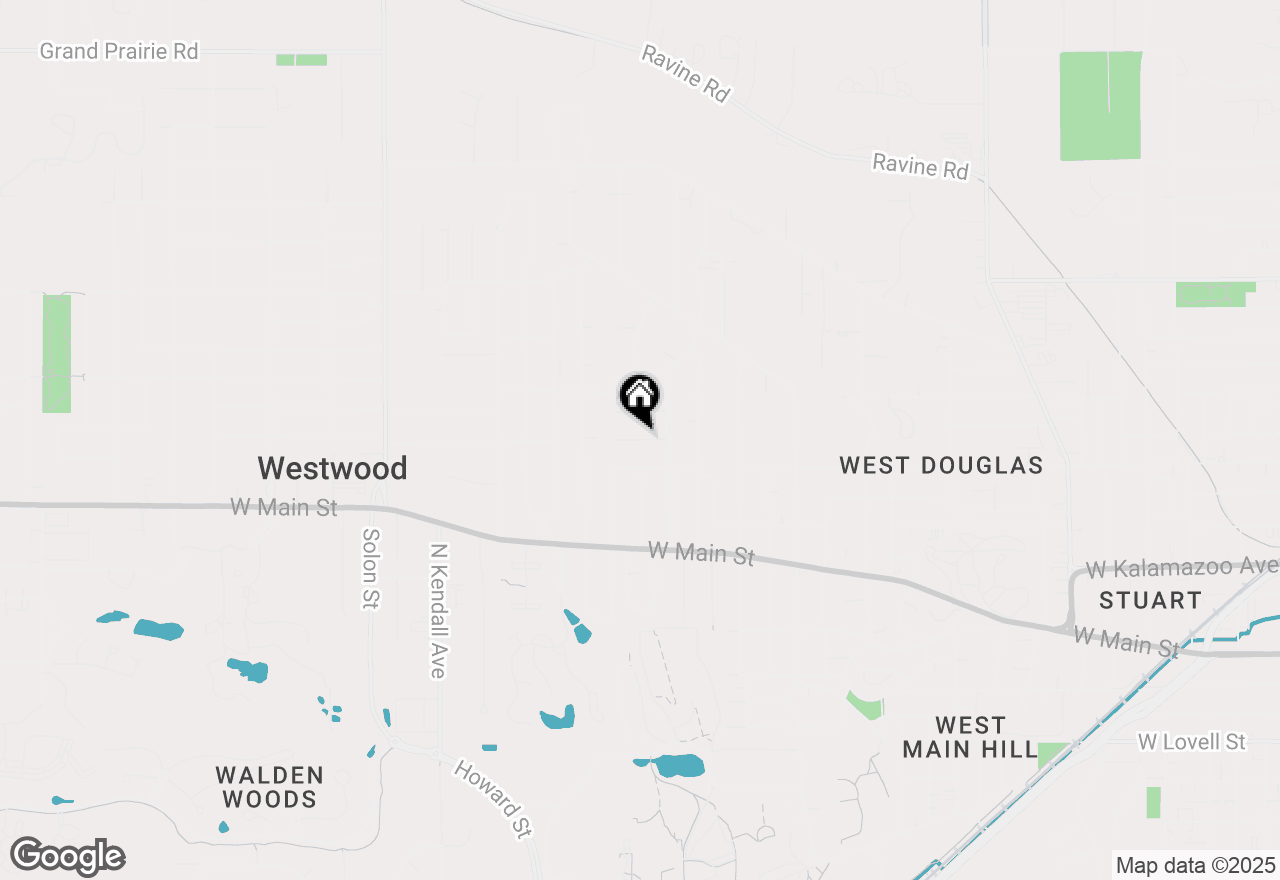 Map of 2307 Waverly Street, Kalamazoo, MI 49006