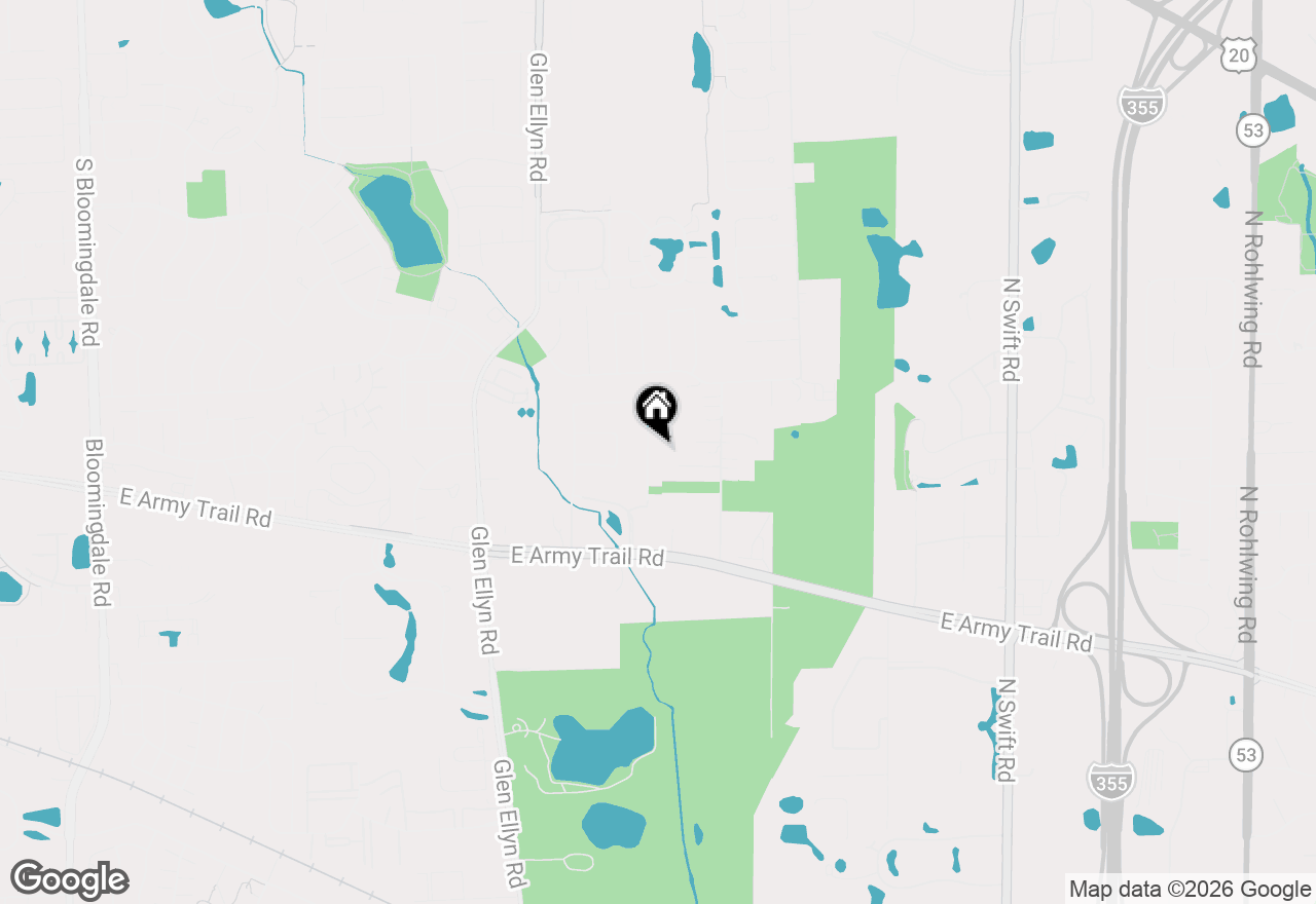 Map of 315 Morningside Drive, Bloomingdale, IL 60108