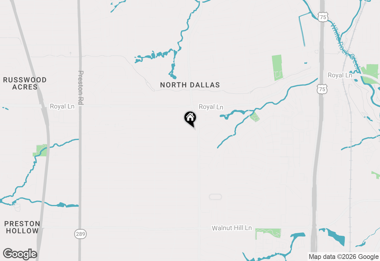 Map of 6815 Pemberton Drive, Dallas, TX 75230