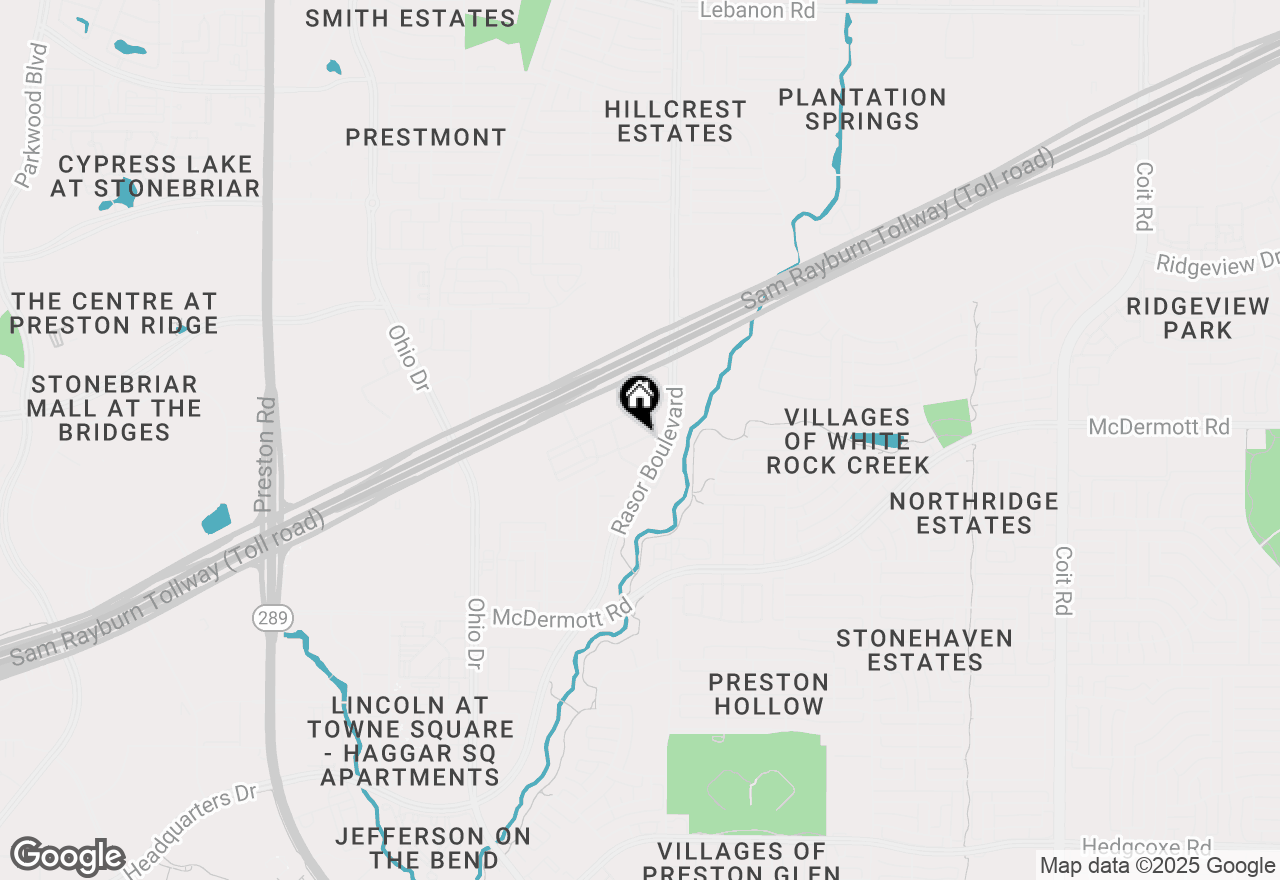 Map of 4555 Cinema, Plano, TX 75024