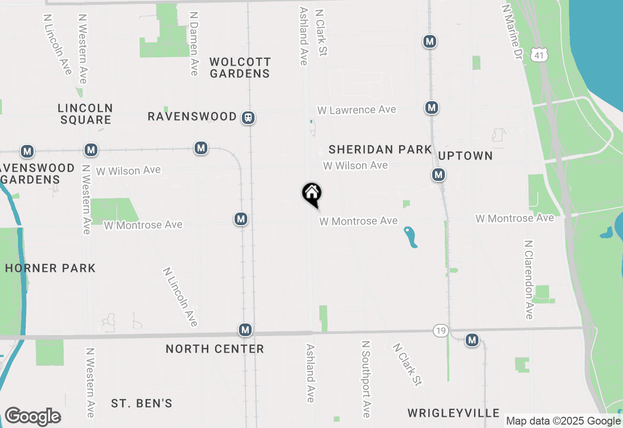 Map of 4415 N Ashland Avenue, Chicago, IL 60640