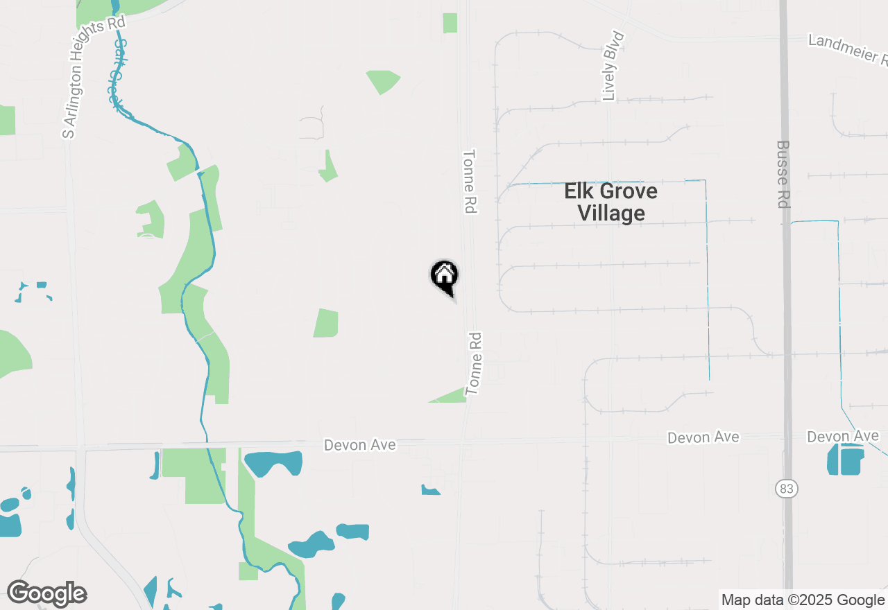 Map of 651 Clearmont Drive, Elk Grove Village, IL 60007