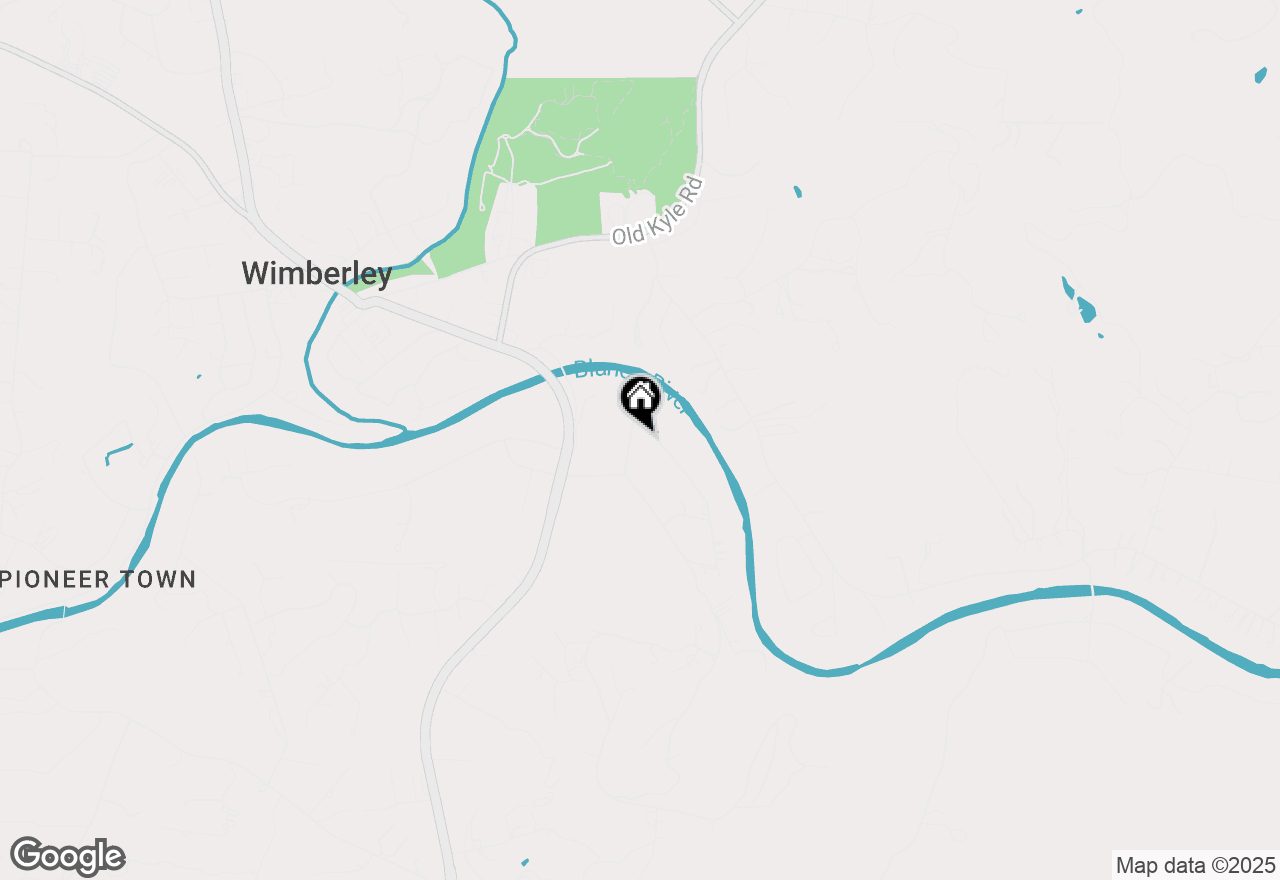 Map of 215 Blanco Dr, Wimberley, TX 78676