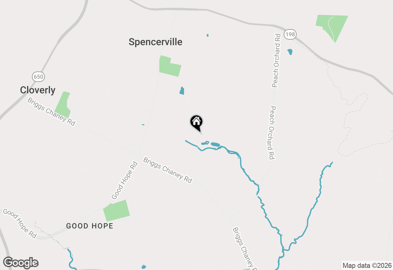 Map of 15204 Aylesbury Street, Silver Spring, MD 20905