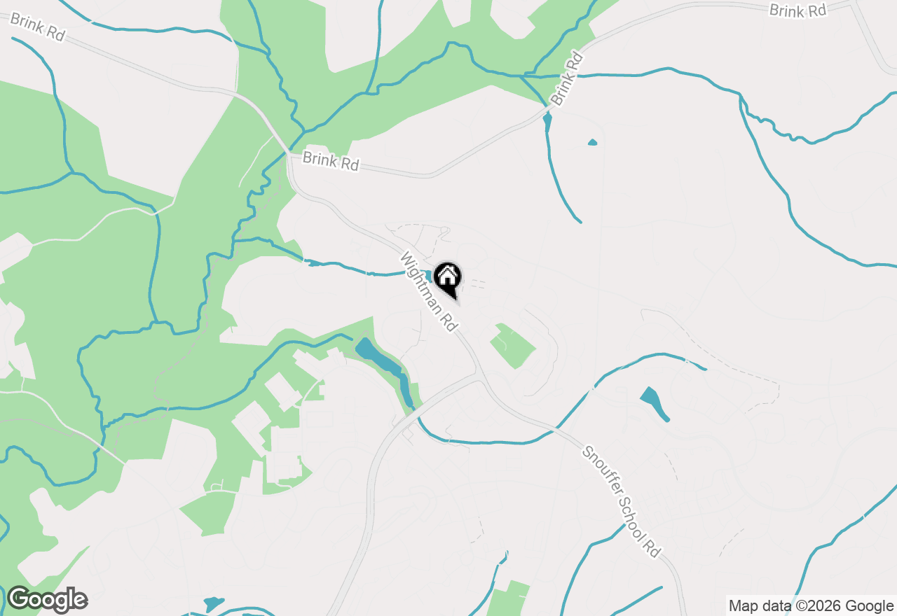 Map of 9504 Dunbrook Court, Gaithersburg, MD 20886