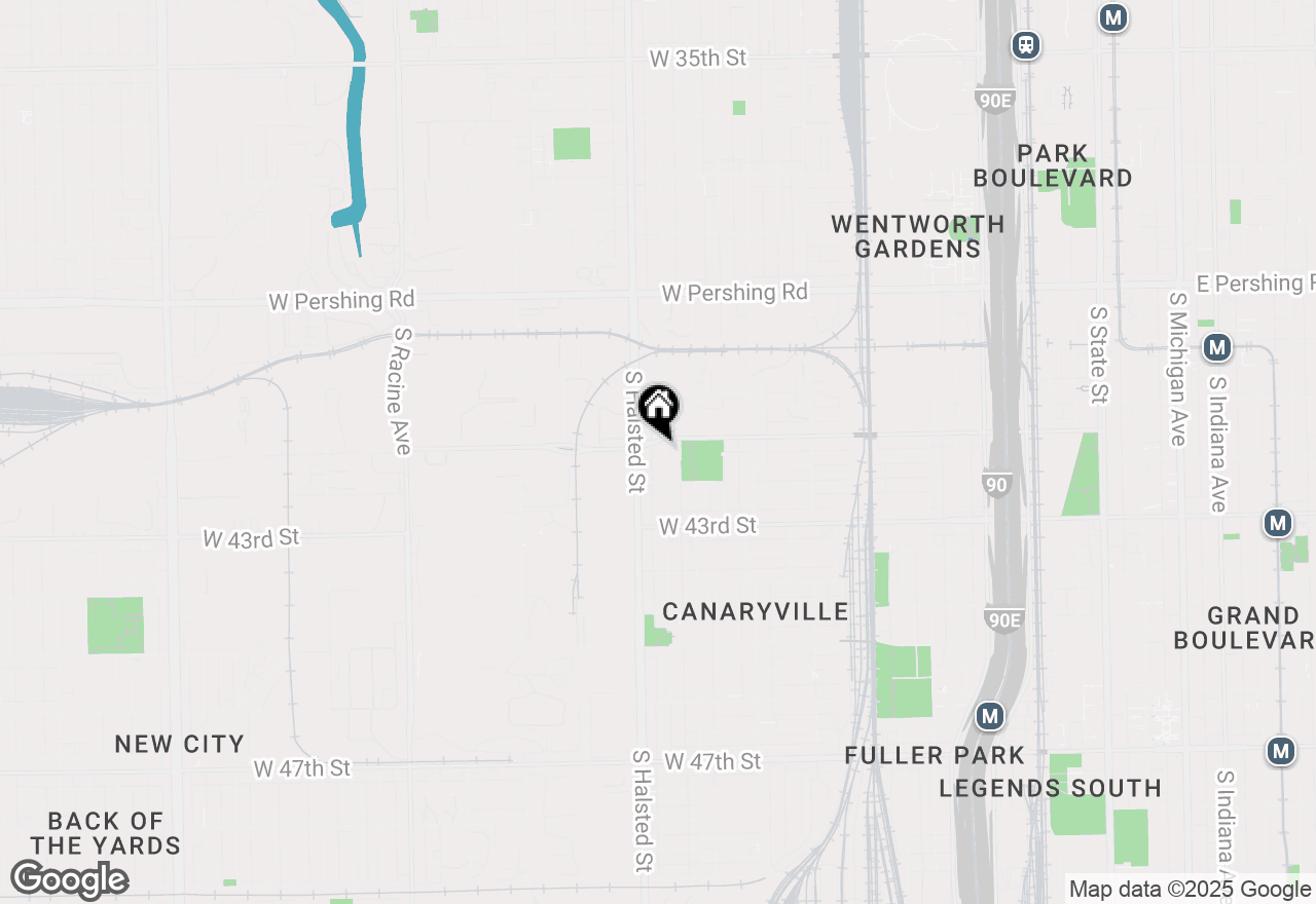 Map of 4160 S Emerald Avenue, Chicago, IL 60609