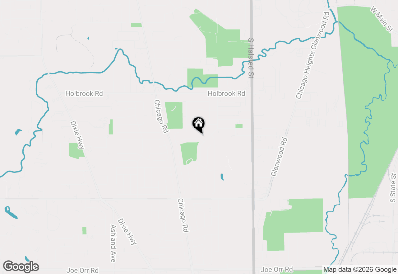 Map of 87 E Craig Drive, Chicago Heights, IL 60411