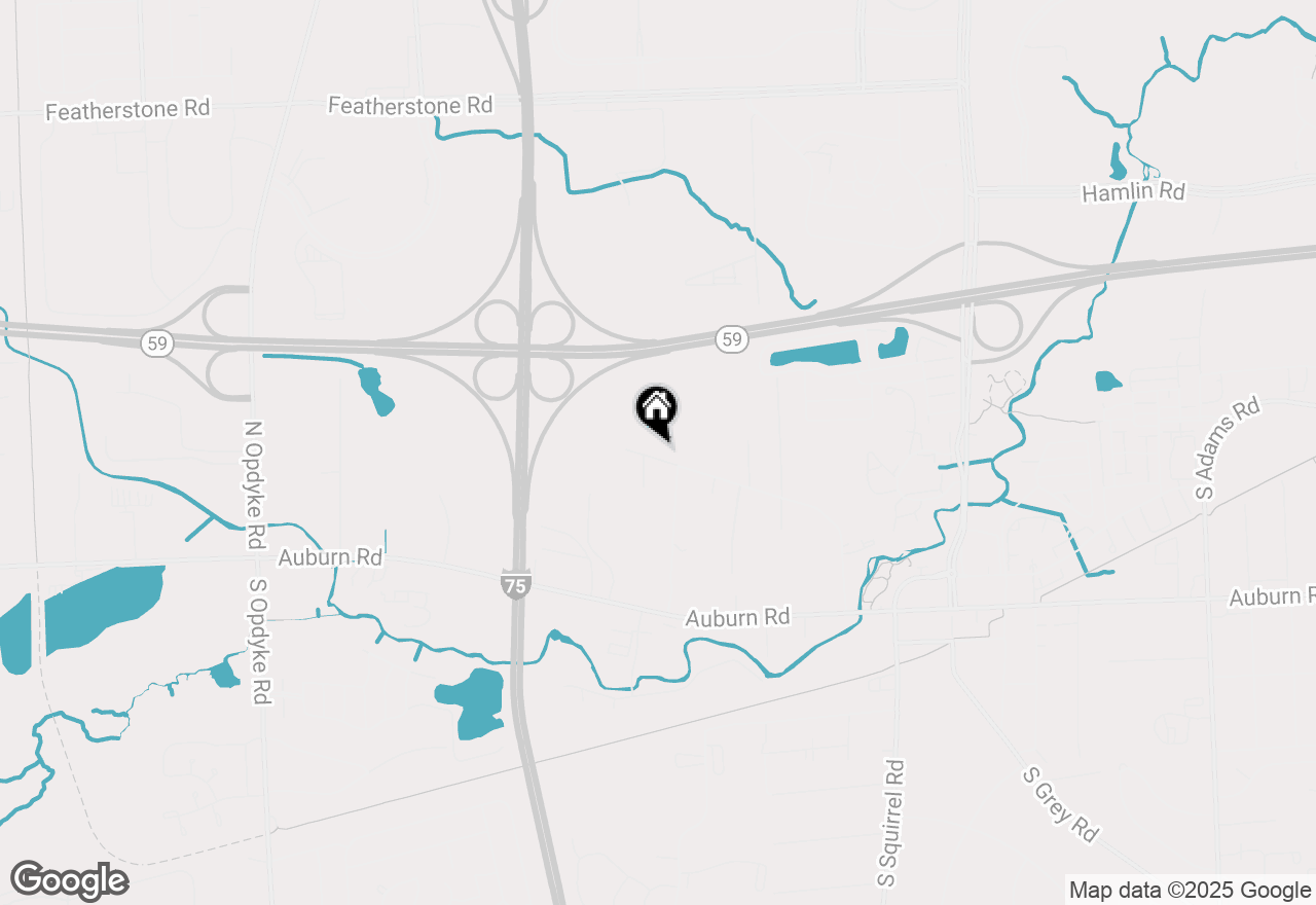 Map of 2773 Churchill Road, Auburn Hills, MI 48326