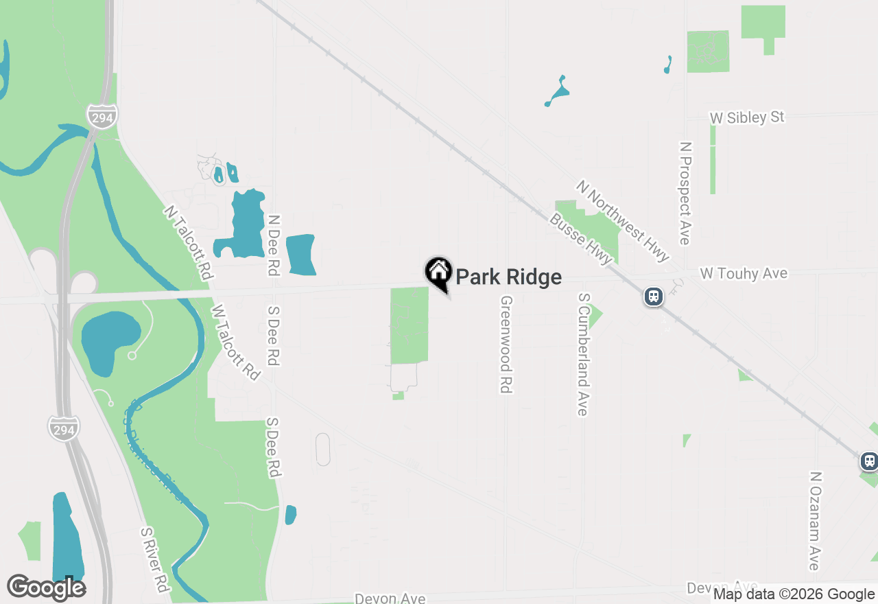 Map of 1438 Garden Street, Park Ridge, IL 60068