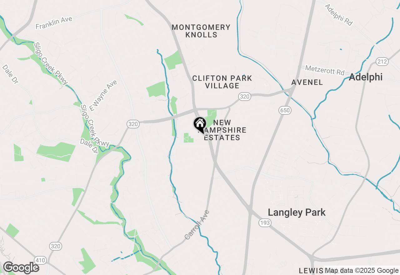 Map of 9 Seek Court, Takoma Park, MD 20912