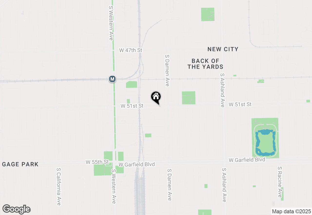 Map of 2055 W 51st Street, Chicago, IL 60609