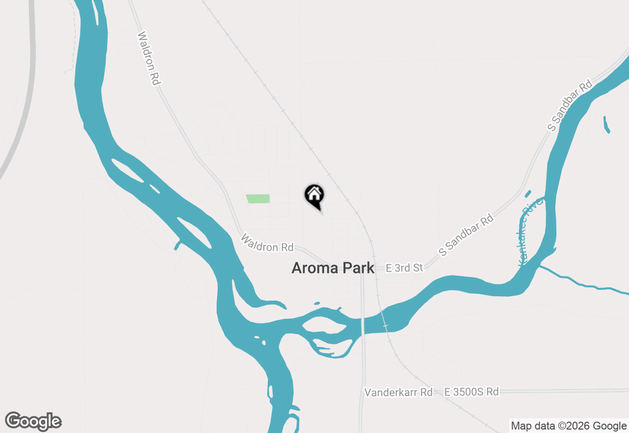 Map of 401 N Greeley, Aroma Park, IL 60910