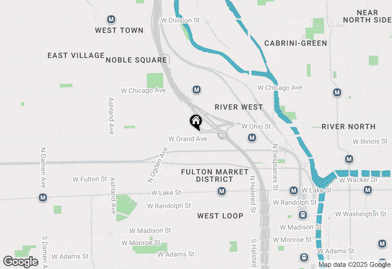 Map of 513 N May Street #2, Chicago, IL 60642