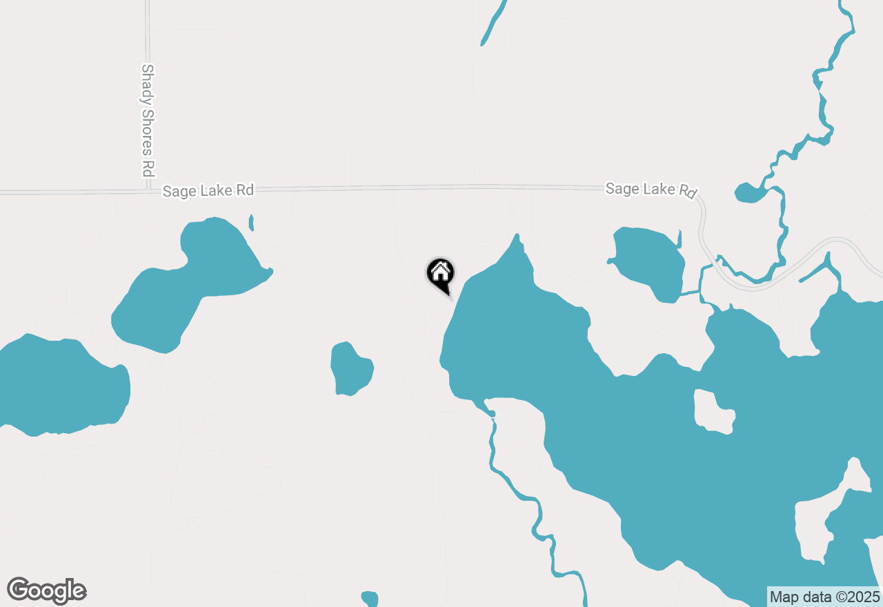 Map of 814 Kenyon Road, Lupton, MI 48635